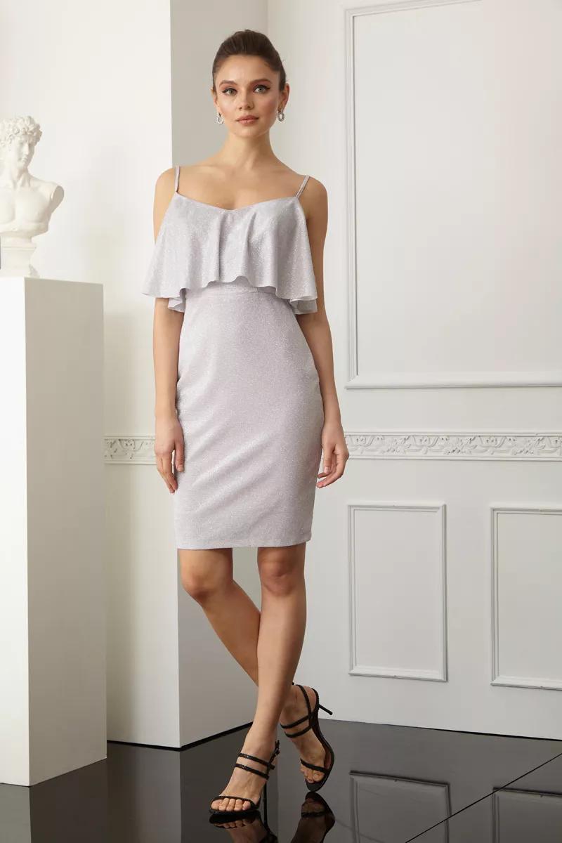 Blush Glare Sleeveless Mini Dress