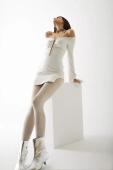 white-leather-long-sleeve-mini-dress-965512-002-D6-73397