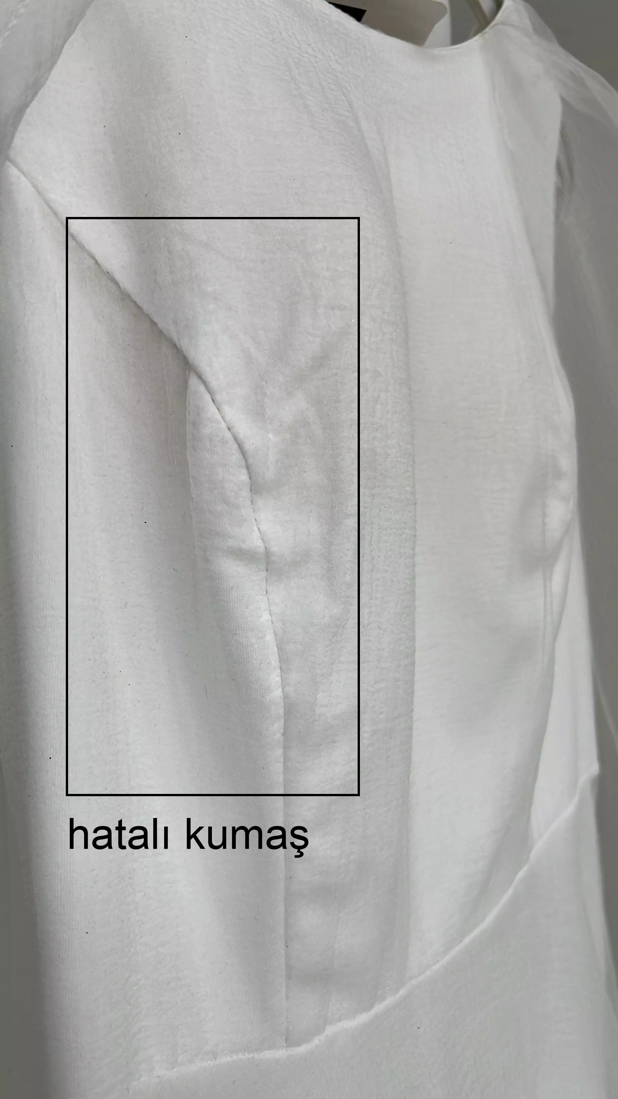 White tulle long sleeve maxi dress