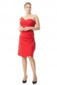 red-plus-size-crepe-short-sleeve-mini-dress-961659-013-47600