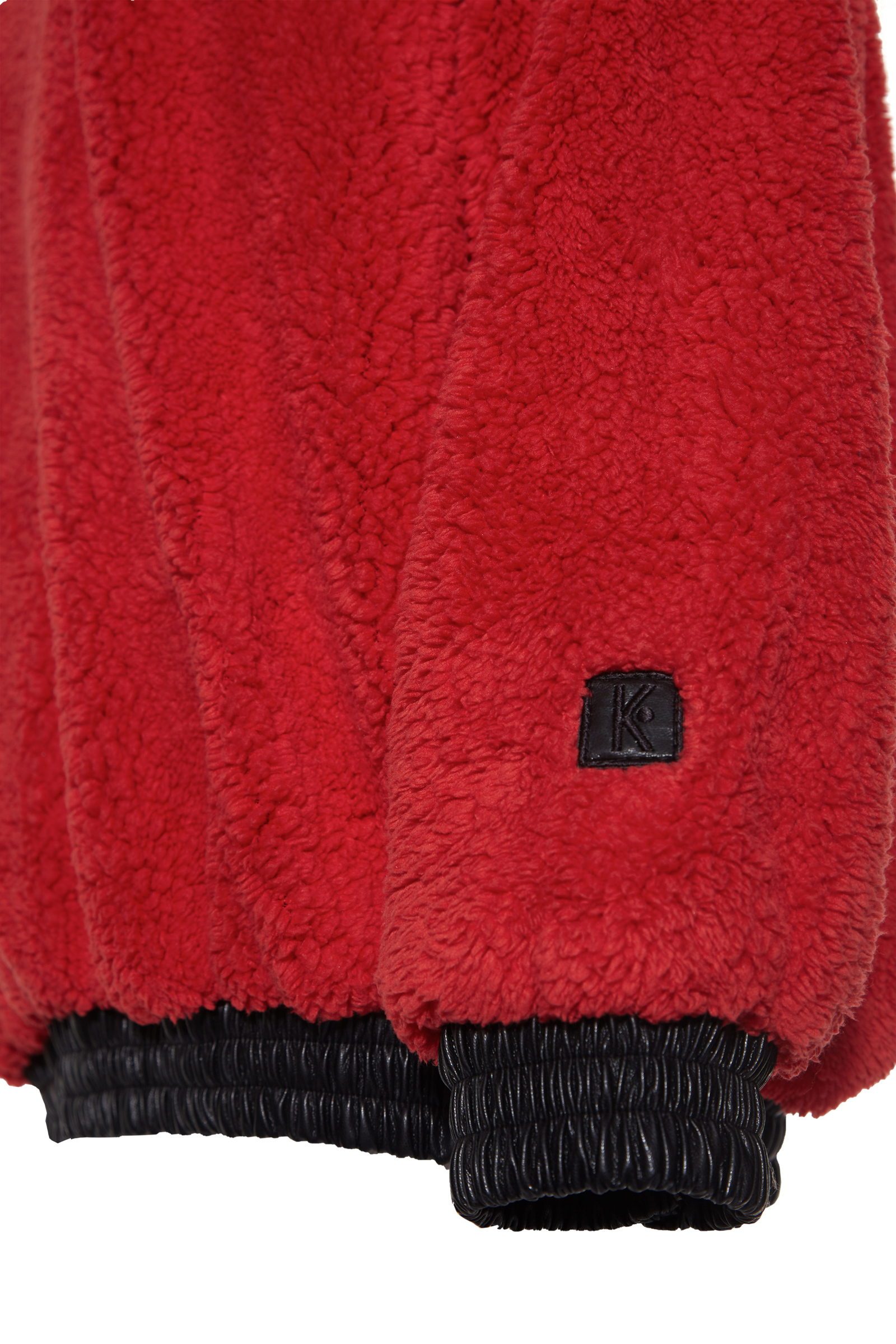 Kırmızı Teddy Bear Uzun Kol Sweatshirt